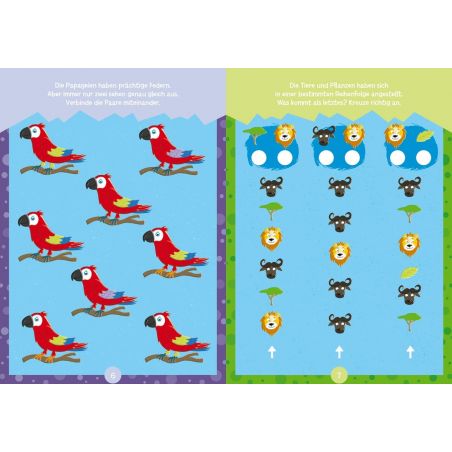 Einfach rätseln! Für Kindergarten-Kids. Wilde Tiere Einfach rätseln! Für Kindergarten-Kids. Wilde Tiere