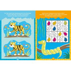 Einfach rätseln! Für Kindergarten-Kids. Wilde Tiere Einfach rätseln! Für Kindergarten-Kids. Wilde Tiere