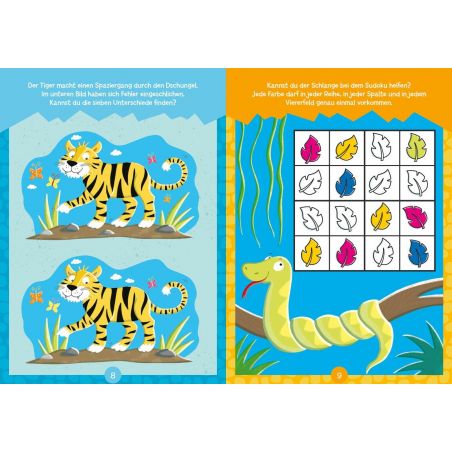 Einfach rätseln! Für Kindergarten-Kids. Wilde Tiere Einfach rätseln! Für Kindergarten-Kids. Wilde Tiere