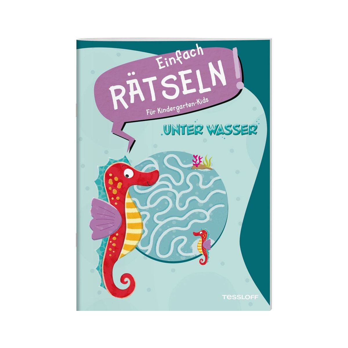 Einfach rätseln! Für Kindergarten-Kids. Unter Wasser