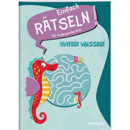 Einfach rätseln! Für Kindergarten-Kids. Unter Wasser