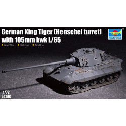 1 72 Königstiger (Henschel-Turm), mit 105 mm kWh L65