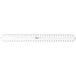 Lineal 30cm Griff gk