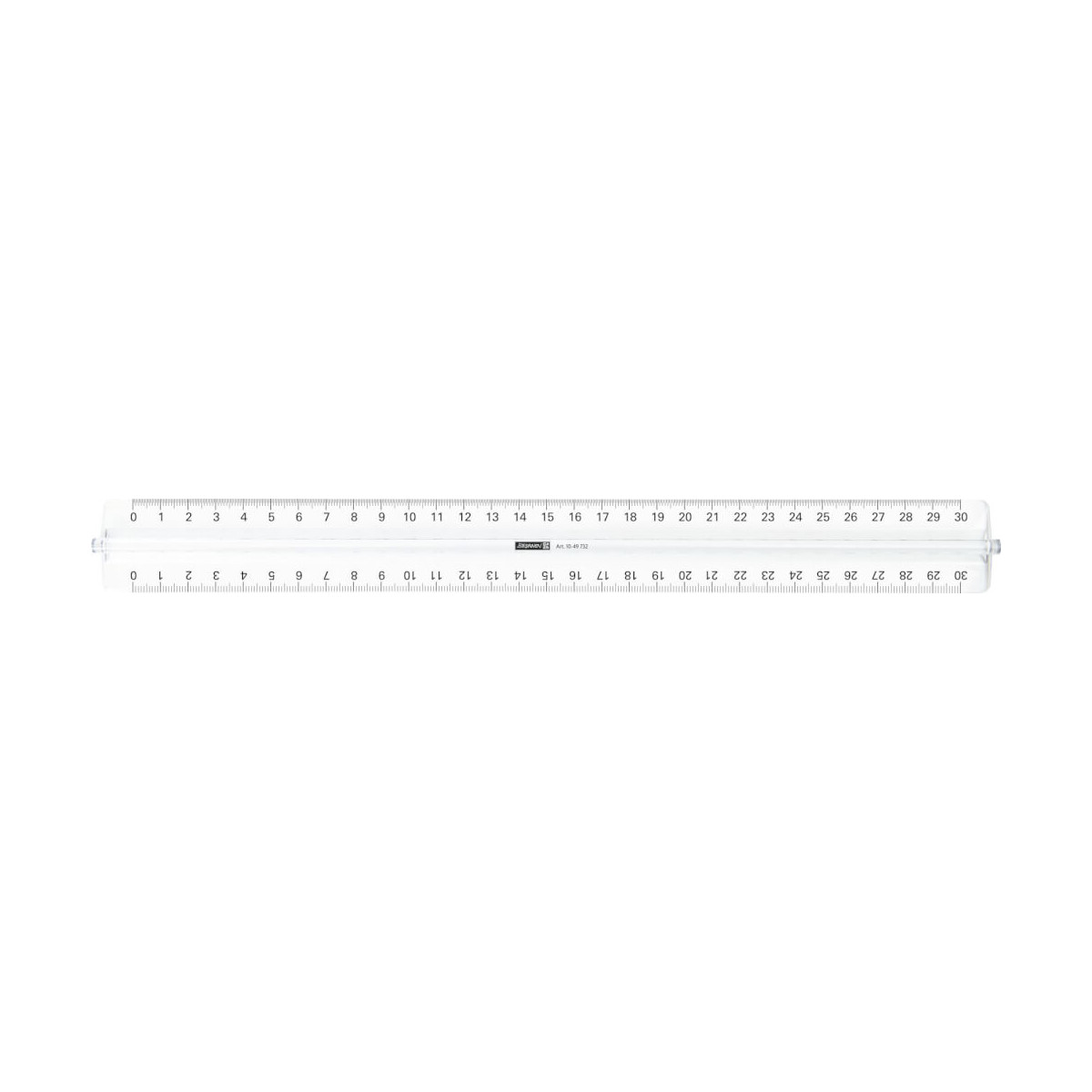 Lineal 30cm Griff gk