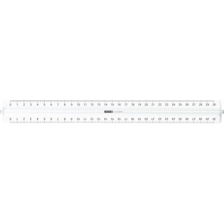 Lineal 30cm Griff gk