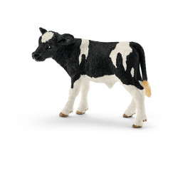 Schleich - World of Nature - Farm Life - Bauernhoftiere - Kalb Schwarzbunt