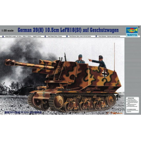 PzKpfw 39(H) 10,5 cm LeFH18 (SFf) auf Geschützwagen