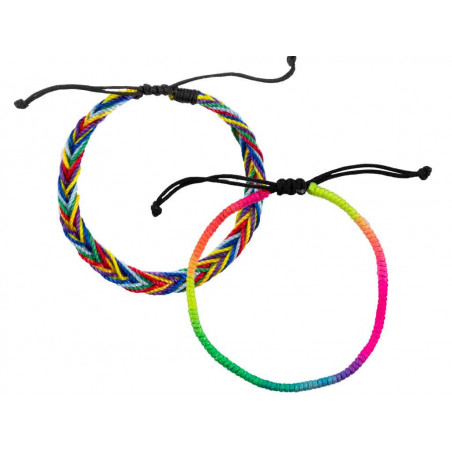 Armband Set Regenbogen