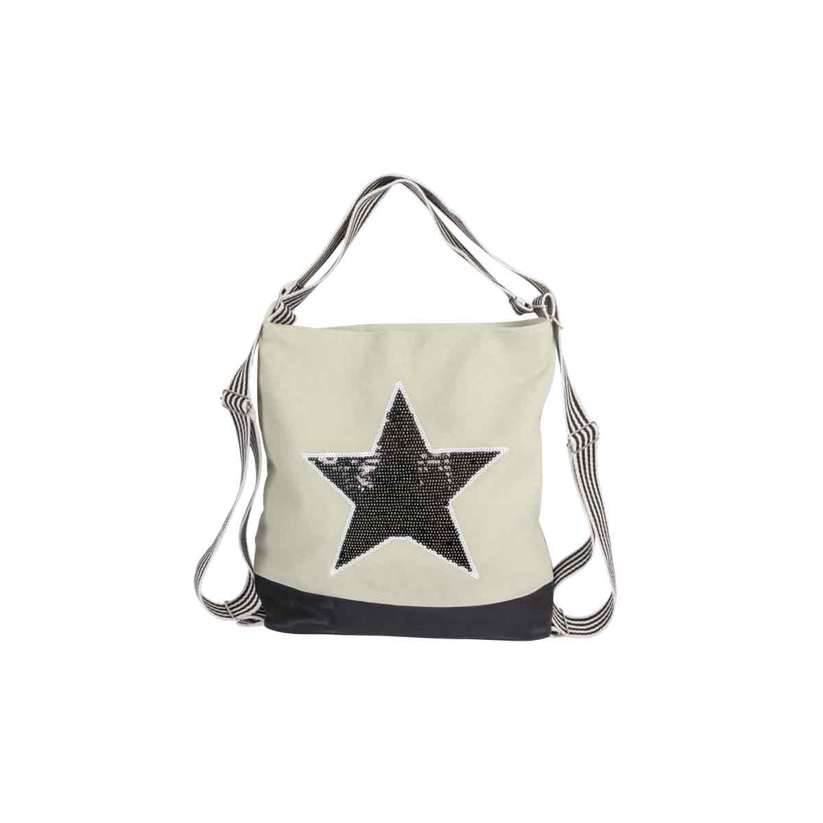 Rucksack Canvas beige Anker (2)