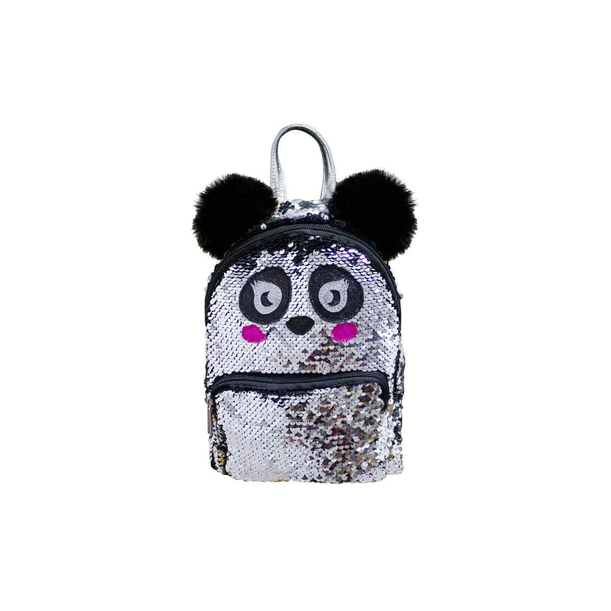 Panda Umhängetasche m. Pailletten (4)