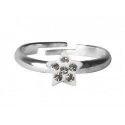 Ring Stern aqua Silver Line