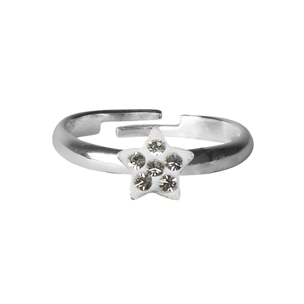 Ring Stern aqua Silver Line