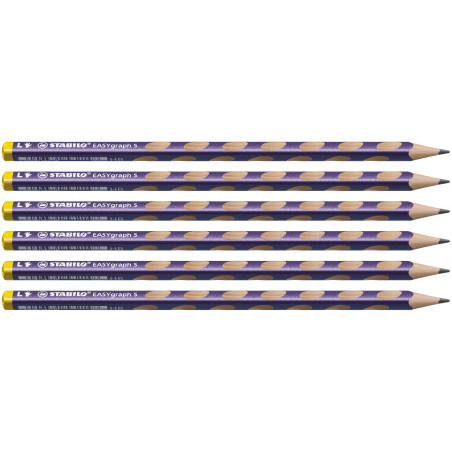 STABILO EASYgraph S Metallic HB violett L