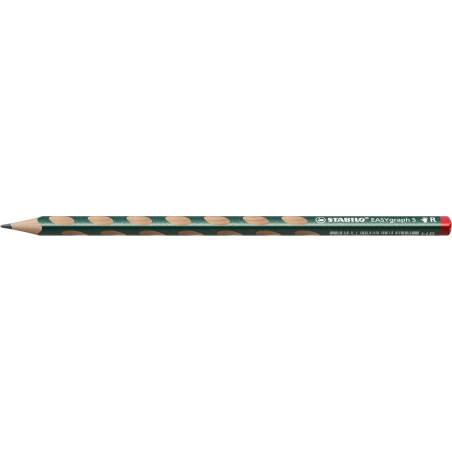 STABILO EASYgraph S Metallicgrün HB R