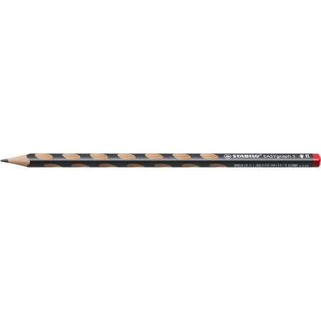 STABILO EASYgraph S metallicgraphit HB R