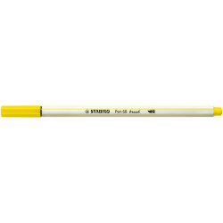 STABILO Pen 68 brush Zitronengelb