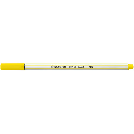 STABILO Pen 68 brush Zitronengelb