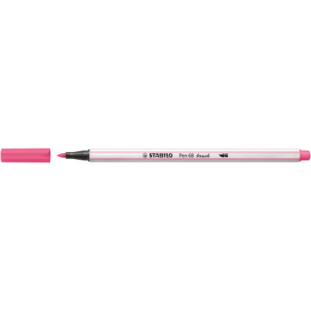 STABILO Pen 68 brush Rosa