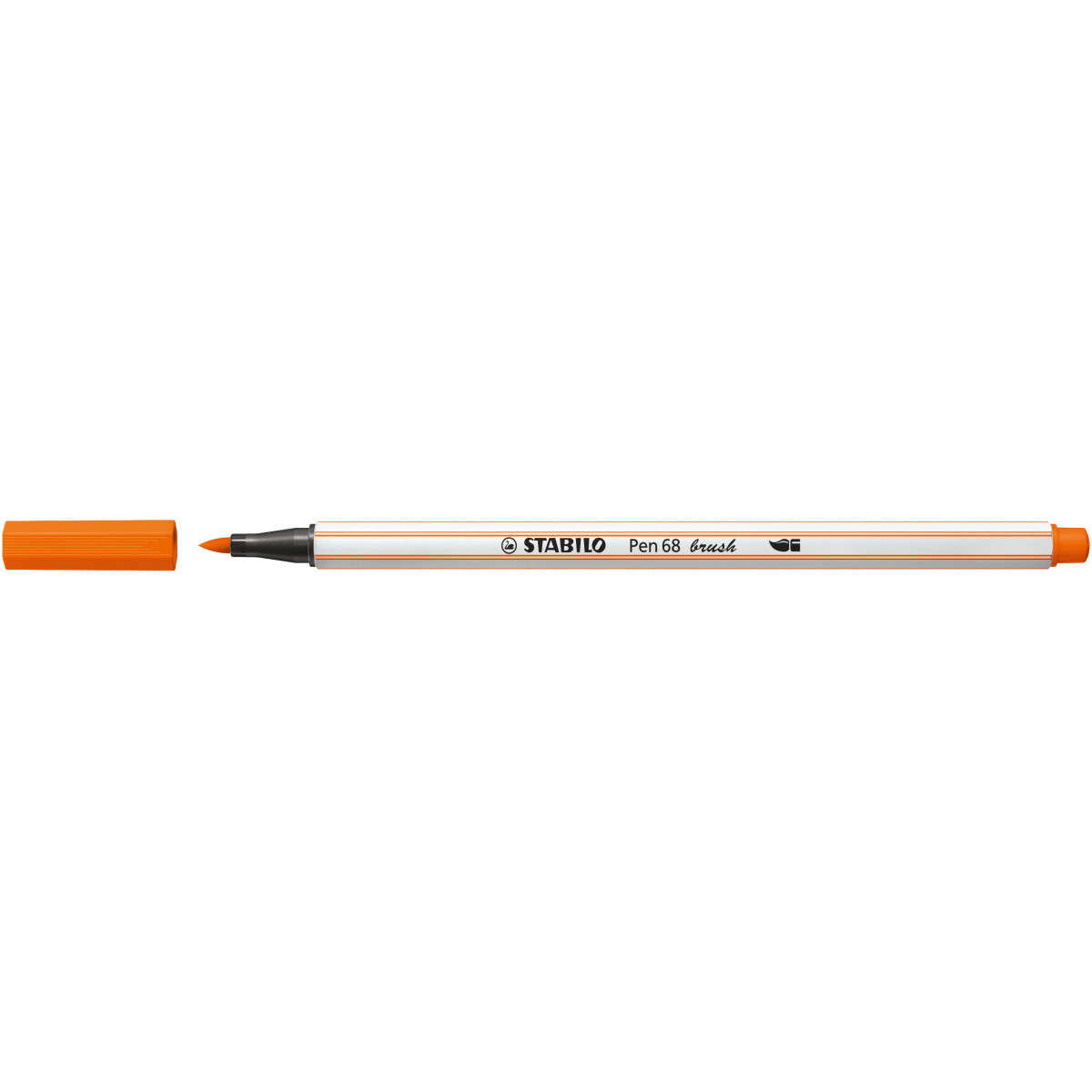 STABILO Pen 68 brush Gelbrot