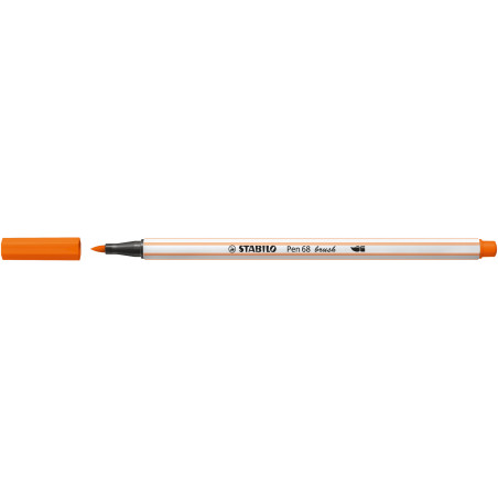 STABILO Pen 68 brush Gelbrot