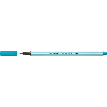 STABILO Pen 68 brush Hellblau