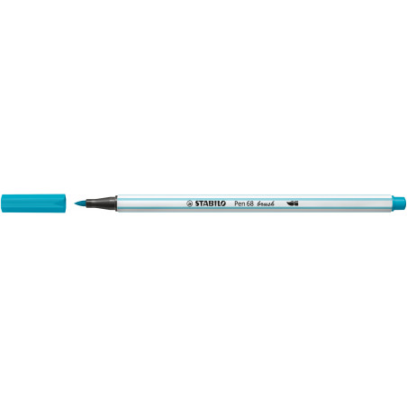 STABILO Pen 68 brush Hellblau