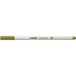 STABILO Pen 68 brush Schlammgrün