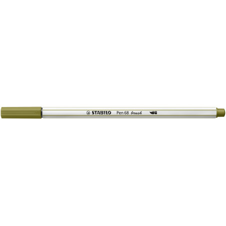 STABILO Pen 68 brush Schlammgrün