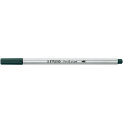 STABILO Pen 68 brush Grünerde