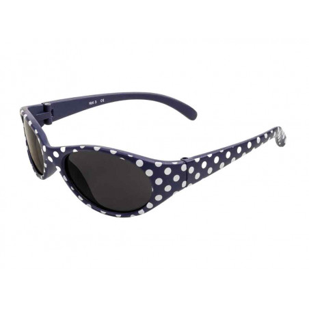 Sonnenbrille FL navy Tupfen (1)