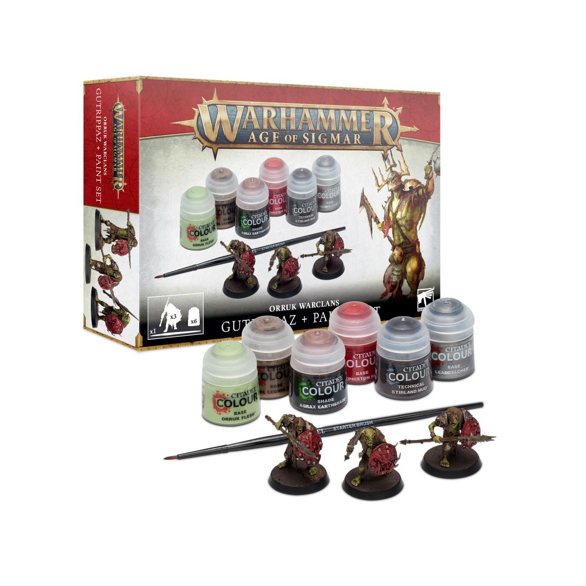 AOS ORRUKS + PAINT SET GER/FRE/ITA/DUT