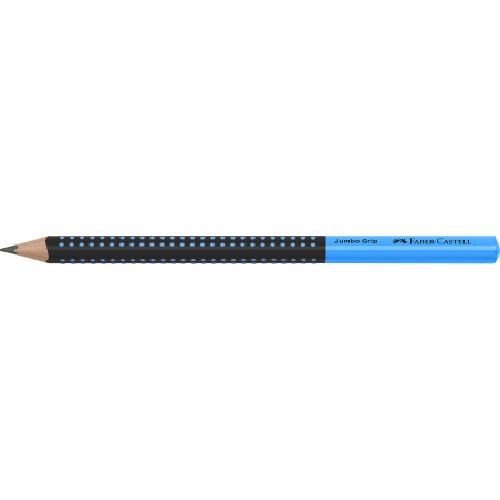 Bleistift Jumbo Grip Two Tone sw/blau