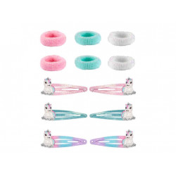 Set HG+CC Clips Einhorn 4tlg. 3 Farben (6)