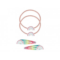 Haar Set Regenbogen 4tlg. (6)