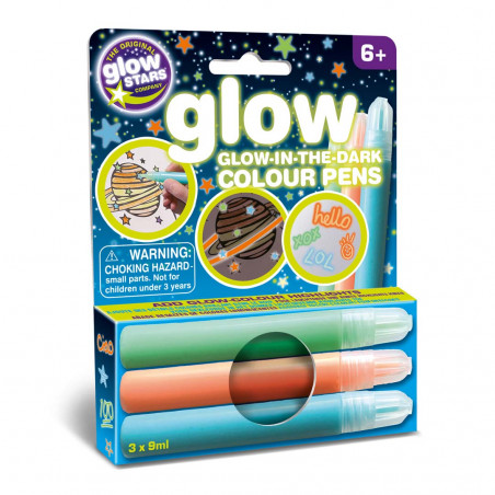 Glow-in-the-Dark Colour Pens,