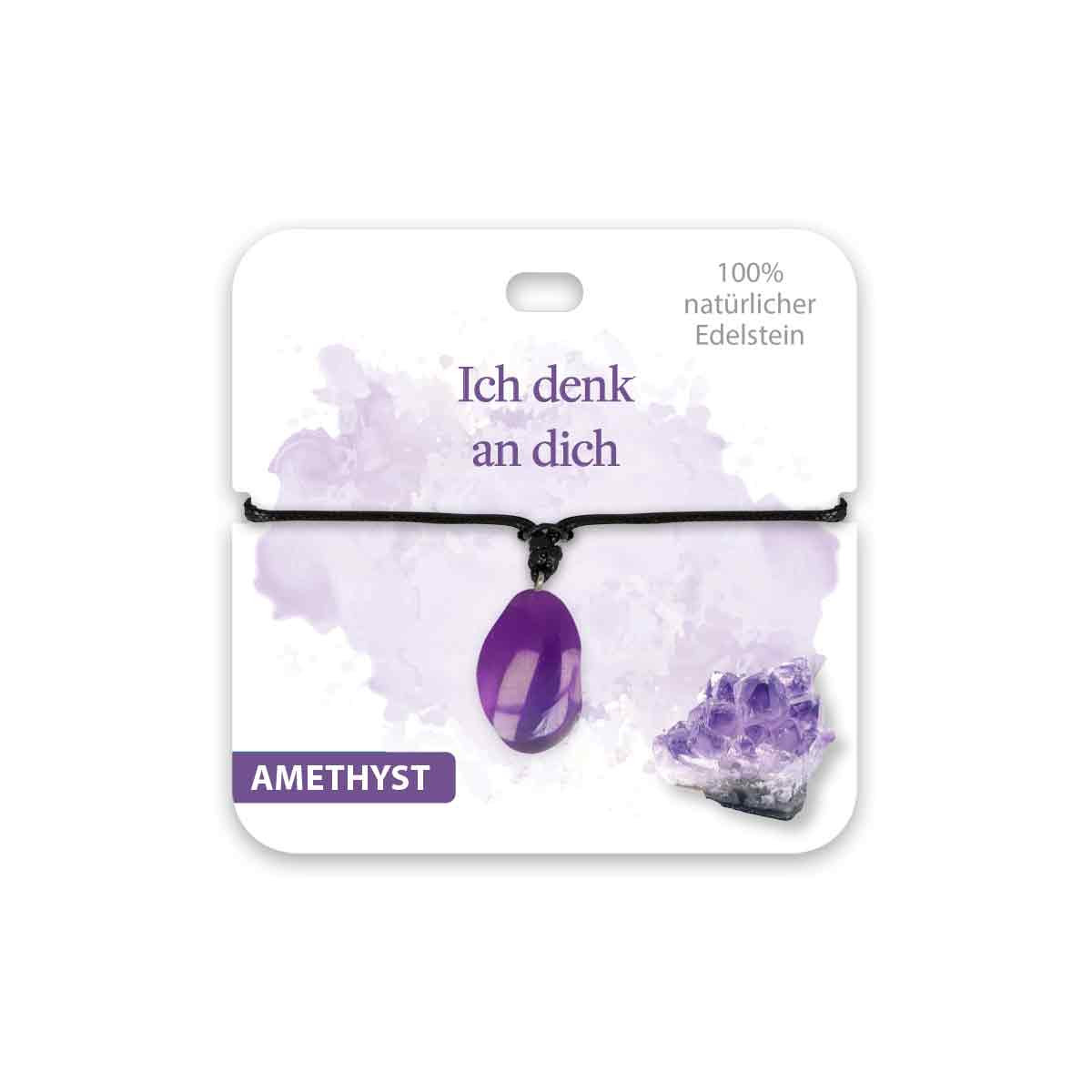 Armband Edelstein Ich denk an dich (3)