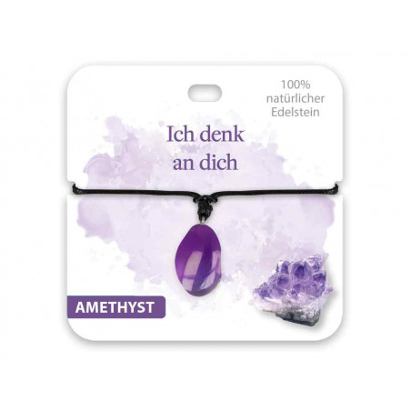 Armband Edelstein Ich denk an dich (3)