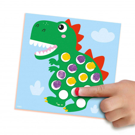 My first - Fingerabdruck Dino