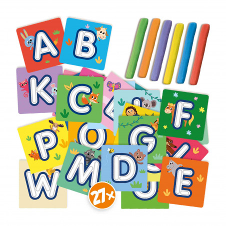 Ich lerne das Alphabet Kneten Ich lerne das Alphabet Kneten