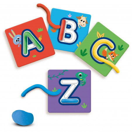 Ich lerne das Alphabet Kneten Ich lerne das Alphabet Kneten