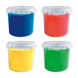 Fingerfarbe Basic 4 Farben x 110 ml
