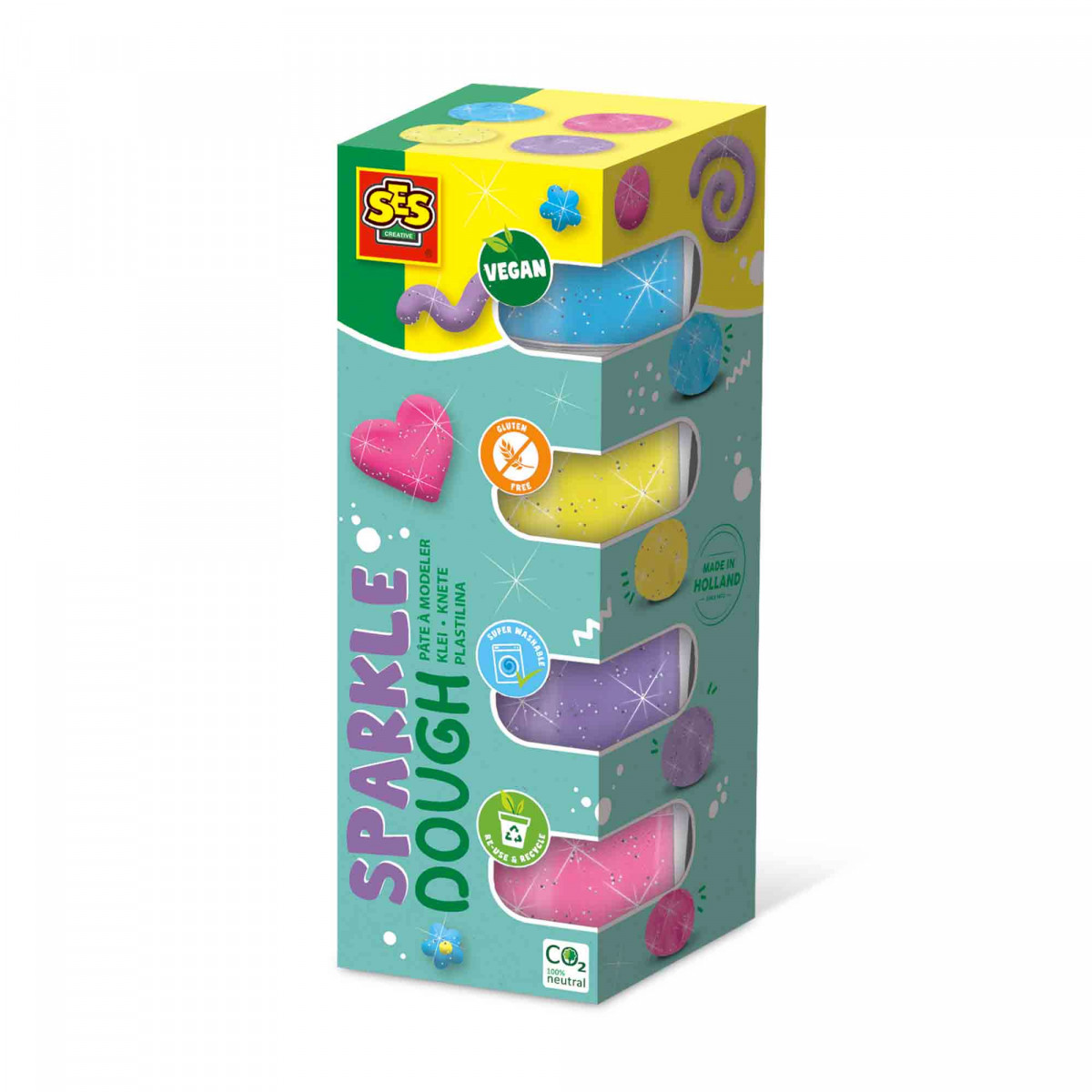 Feel good Knete - Sparkle (4x