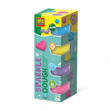Feel good Knete - Sparkle (4x Feel good Knete - Sparkle (4x