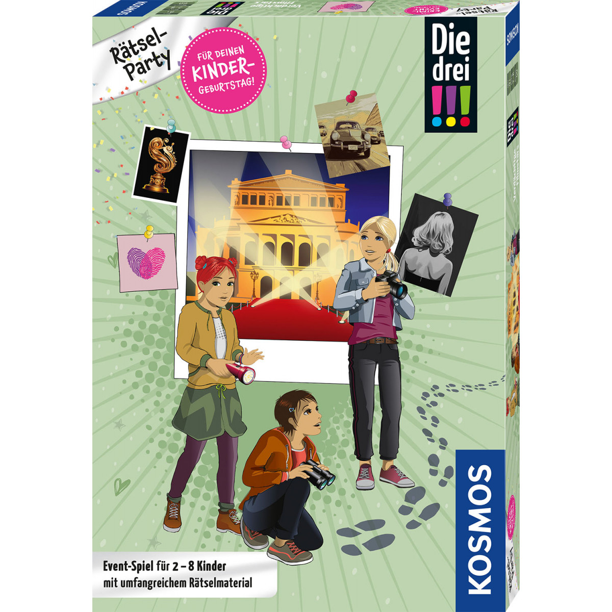 Die drei !!! Raetselparty