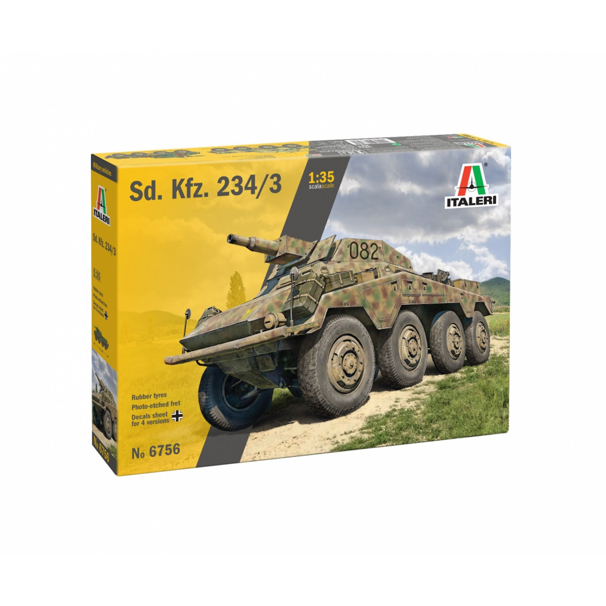 1:35 Sd.Kfz. 234/3 Sw. Panzer