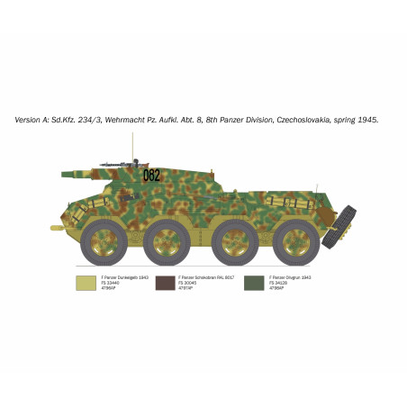 1:35 Sd.Kfz. 234/3 Sw. Panzer