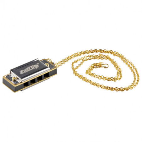 Mini-Mundharmonika mit Kette