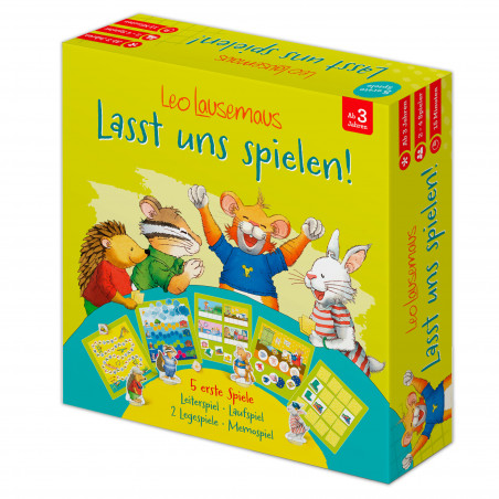 Leo Lausemaus Lasst und spielen! Spielesammlung