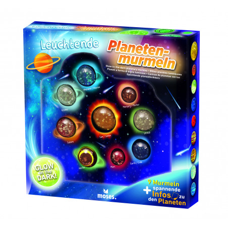Planeten-Murmeln