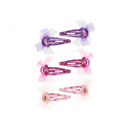 CC-Clips Schleife 2tlg 4cm 3 Farben (6)